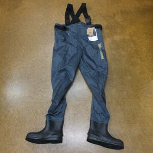 1 jpy *[ waist high waders ] new goods unused Blue camel BC-102 Hanshin foundation corporation size M25.0-25.5 fishing for rice transplanting for present condition goods 