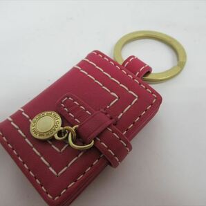 1円★中古品【COACH】コーチ ポーチ キャンバス シグネチャー キーリング 2個セット まとめ売り の画像5