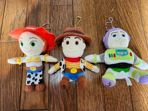  Disney * Toy Story * soft toy * mascot *3 body set * woody -*baz light year *jesi-* toy * -stroke - Lee 