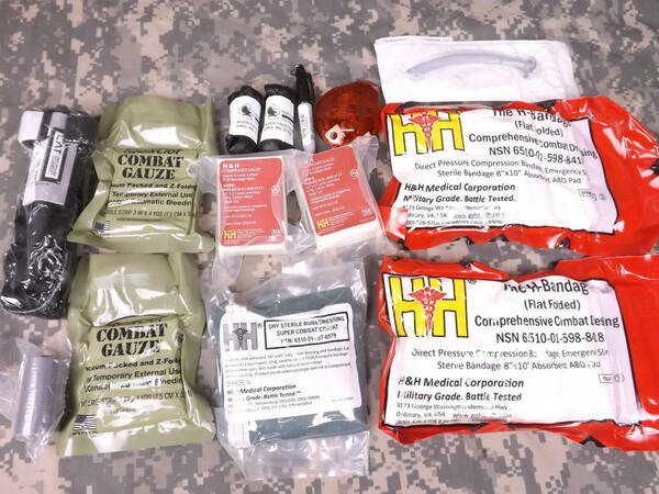 新品！最新支給品！米軍放出 ファースト エイド キット IFAK JOINT FIRST AID KIT メディカルキット トラウマ C-A-T 止血帯 検 マルチカム