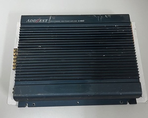 ADDZEST A-4800 power amplifier present condition goods 