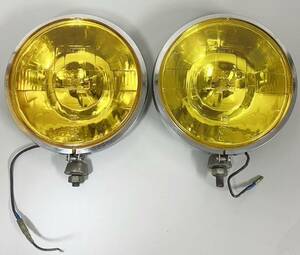 CIBIE45 round approximately 18cm driving lamp H2 valve(bulb) old car that time thing used 