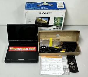 SONY ポータブルDVDプレーヤー ソニーDVP-FX850 　中古