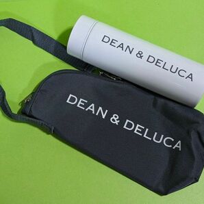 【新品・未使用】DEAN&DELUCA　ステンレスボトル (ホワイト) ＆ ボトルケース (雑誌付録)