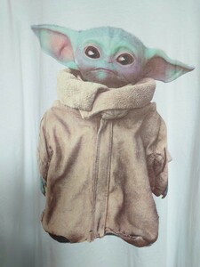 H&M H and M STAR WARS man daro Lien baby Yoda принт футболка новый товар не использовался XXL размер белый Звездные войны сотрудничество 