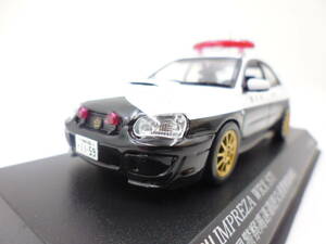 0521-20　1/43　RAI'S　スバル　インプレッサWRX STi パトロールカー2004　栃木県警察高速道路交通警察隊車両