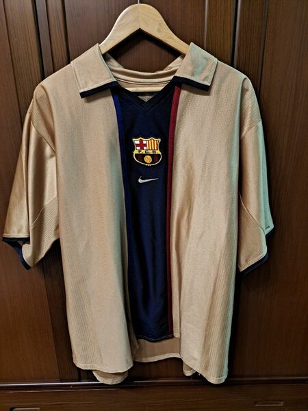 【希少/正規品】FCバルセロナ2001-2002 2nd ユニフォーム