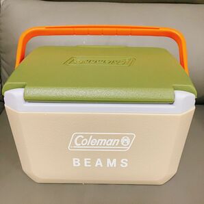 Coleman×BEAMS 別注 テイク6 クーラーボックス　ベージュ　オリーブ