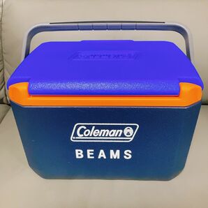 Coleman×BEAMS 別注 テイク6 クーラーボックス　ネイビー　ブルー