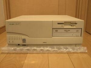 ■メンテナンス済■PC-9821 Ra333 + RAM 30MB + SCSI-2 + CF(2GB) + DVD/CD + 電池新品交換