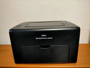 カラーレーザープリンター NEC MultiWriter 5600C　ジャンク