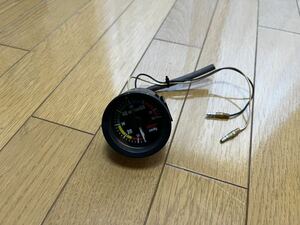  Omori o fishing sinker vacuum meter black 52 pie that time thing old car additional meter 