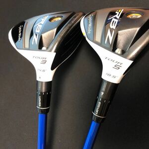 TaylorMade RBZ 2 ロケットボールズ ステージ２ ツアー ディアマナ B60S メーカーカスタム 3W 5W 2本セット テーラーメイド