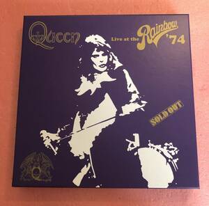 2SHM-CD+DVD+Blu-ray 初回限定盤 帯付 輸入国内仕様 クイーン ライヴ アット ザ レインボー ’74 Queen Live At The Rainbow '74