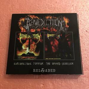 2CD 2タイトル ボーナストラック付 Benediction Subconscious Terror / The Grand Leveller ベネディクション Death Metal