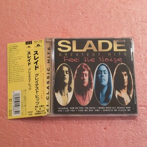 CD 国内盤 帯付 スレイド グレイテスト ヒッツ ベスト SLADE GREATEST HITS FEEL THE NOIZE