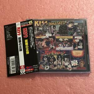 CD リマスター 国内盤 帯付 Kiss 仮面の正体 Unmasked