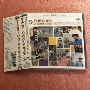 CD 国内盤 ボーナストラック 帯付 ビーチ ボーイズ オール サマー ロング The Beach Boys All Summer Long