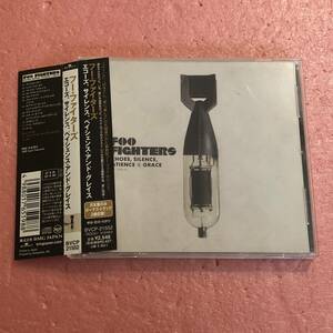 CD 国内盤 ステッカー 帯付 フー ファイターズ エコーズ サイレンス ペイシェンス アンド グレイス Foo Fighters Echoes, Silence