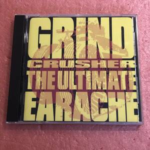 CD 国内盤 V.A. グラインド クラッシャー オルタメイト イヤーエイク Grindcrusher The Ultimate Earache Napalm Death Carcass