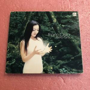 CD 国内盤 サイン入り Akiko Grace From Oslo アキコ グレース Larry Grenadier Jon Christensen 