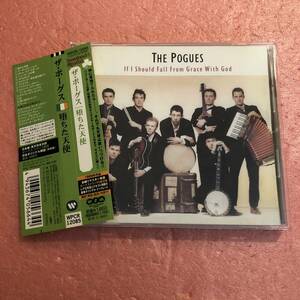 CD リマスター 国内盤 ボーナストラック6曲 帯付 ザ ポーグス 堕ちた天使 The Pogues If I Should Fall From Grace With God