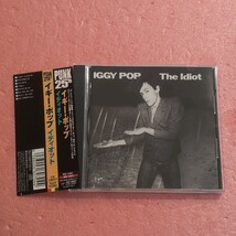 CD 国内盤 帯付 イギー ポップ イディオット IGGY POP THE IDIOT_画像1