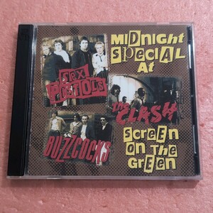 2CD LIVE Sex Pistols Clash Buzzcocks Midnight Special At Screen On The Green セックス ピストルズ クラッシュ バズコックス ライブ