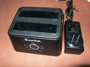 Wavlink WL-ST334U 外付けUSB3.0 HDD/SSD 2Bay スタンド 高速クローンコピー
