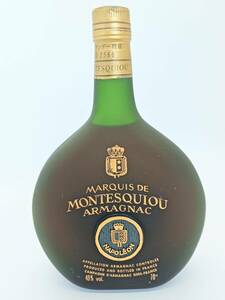 【未開栓】【お酒】MARQUIS DE MONTEQUIOU マルキドモンテスキュー ナポレオン ブランデー アルマニャック 700ml 40°【中古】io-0755-kc 