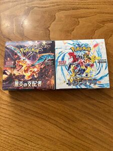 ポケモンカードゲーム　BOX レイジングサーフ　 黒炎の支配者