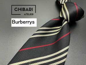 [ очень красивый товар ]BURBERRY BLACK LABEL Burberry Black Label reji men taru рисунок галстук 3шт.@ и больше бесплатная доставка черный 0504187