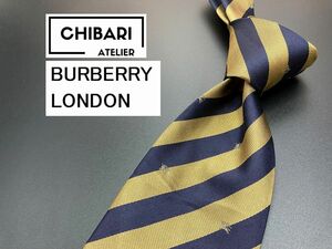 [ новый старый товар ]BURBERRY LONDON Burberry London Logo &reji men taru рисунок галстук 3шт.@ и больше бесплатная доставка Brown темно-синий 0505175