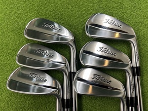 ★美品1円スタート★タイトリスト　Titleist　620　MB　フォージドアイアン　＃5-Pｗ　6本セット　AMTホワイト　S200