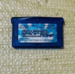 GBA ゲームボーイアドバンスソフト ポケットモンスター サファイア ポケモン サファイア ※初期動作確認済み