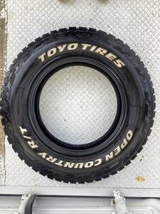 美品 TOYO オープンカントリー R/T 185/85R16 16インチ 溝アリ ホワイトレター 一本 JB64 JB23 JA11 タイヤのみ トーヨ－ 