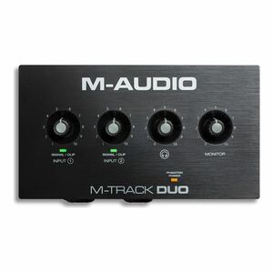 *M-Audio M-Track Duo combo ввод 2 система вентилятор tam источник питания установка 48-KHz 2 канал USB аудио интерфейс * новый товар включая доставку 