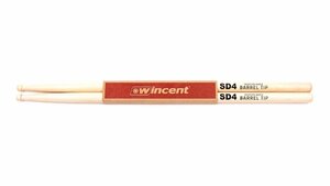 *Wincent W-SD4/1 pair [406×14mm] maple /BARREL TIP drum stick * new goods including carriage 