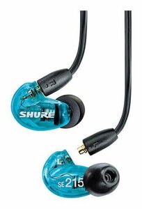 ★SHURE SE215SPE-A 高遮音性 イヤホン/ブルー イヤフォン SE215 Special Edition★新品送料込