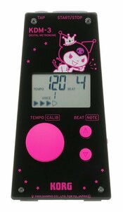 *KORG KDM-3-KU black mi Sanrio collaboration digital * metronome * new goods including carriage 