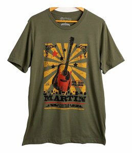 ★MARTIN 18CM0211L [Lサイズ] Heritage Guitar On Tour Tシャツ マーチン★新品送料込/メール便