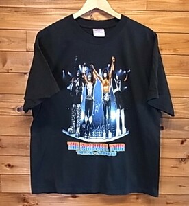 ★☆良品 コピーライト GILDAN 両面プリント 2000年 KISS キッス ツアーTシャツ ロックTシャツ Ｌ■THE FAREWELL TOUR☆★バンドTシャツ