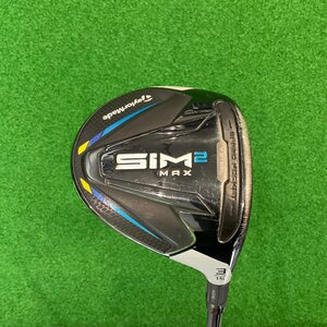 ★☆中古　テーラーメイド　ＳｉＭ２　ＭＡＸ　３Ｗ　１５度　ベンタスブルーＦＷ　６/Ｓ☆★