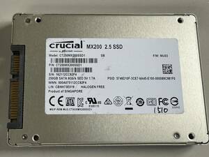 CRUCIAL SSD 250GB[ operation verification ending ]1510