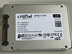 CRUCIAL SSD 250GB[ рабочее состояние подтверждено ]1515