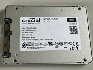 CRUCIAL SSD 250GB【動作確認済み】1519