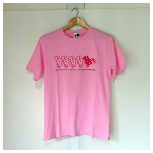 * superior article * valuable the first period Sukima Switch first Tour NATSUGUMO NO TABI T-shirt size S pink 