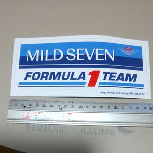 MILDSEVEN FORMULA1 TEAM マイルドセブン フォーミュラワン チーム ステッカー