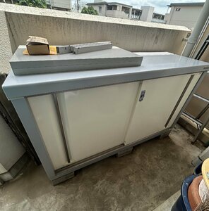 TZG52160 small Inaba storage room sin pulley MJ-155 W1540×D548×H903mm pickup limitation Tokyo Metropolitan area small flat city 