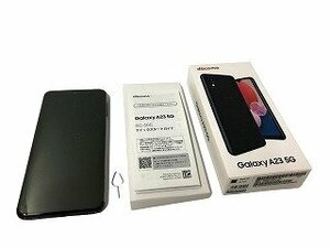 SMK433335.* не использовался * docomo Galaxy A23 5G SC-56C 64GB Black смартфон прямой самовывоз приветствуется 